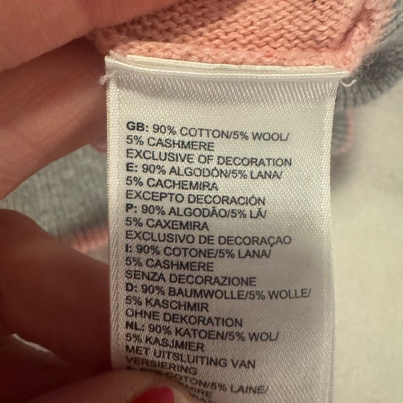 Women's Pink The North Face Cashmere Sweater - Picture 4 of 7